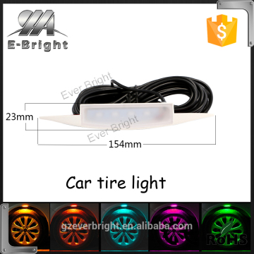 Newest Tire Lights Car LED Wheel Lights Wonderpark Decorative Lighting Kit Atmosphere Lamps Car wheel eyebrow Light