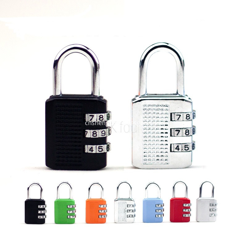 Double Colorful Zinc Alloy Lock