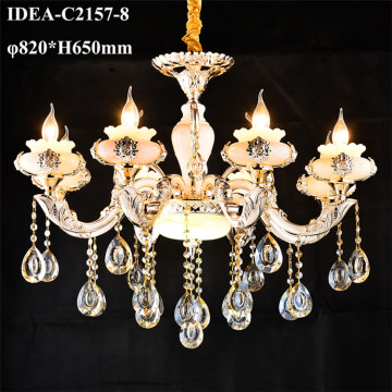 led chandelier home lighting crystal candelabra