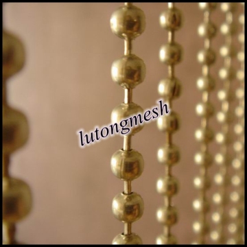 Decorative string curtain/String door curtain with metal beads
