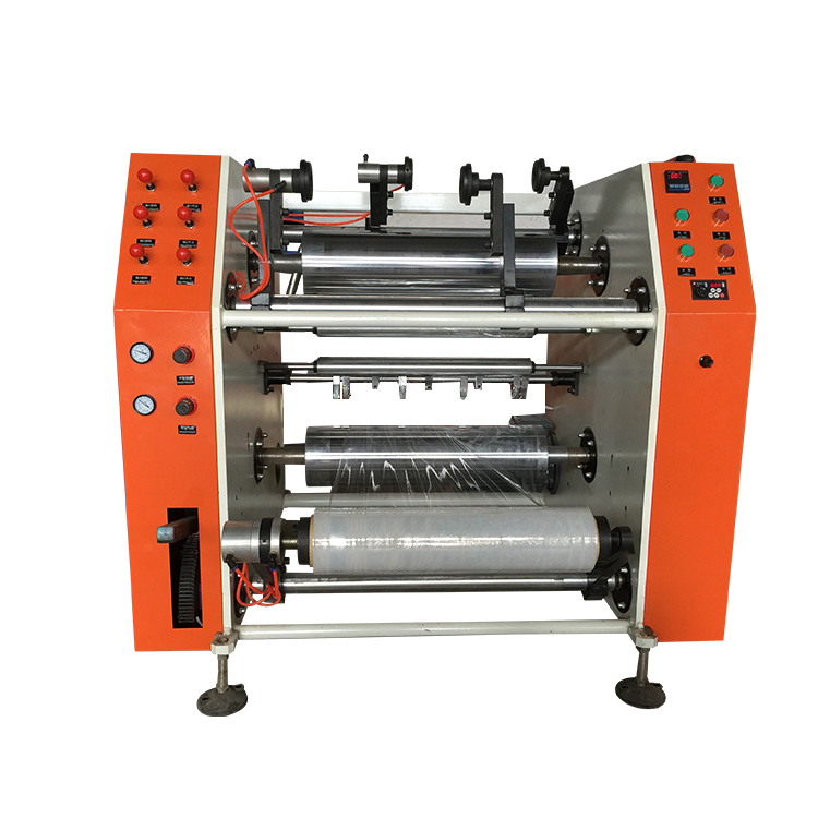 Computer Control Auto Film Cutting, Exchanging Rewinder Slitting Machine