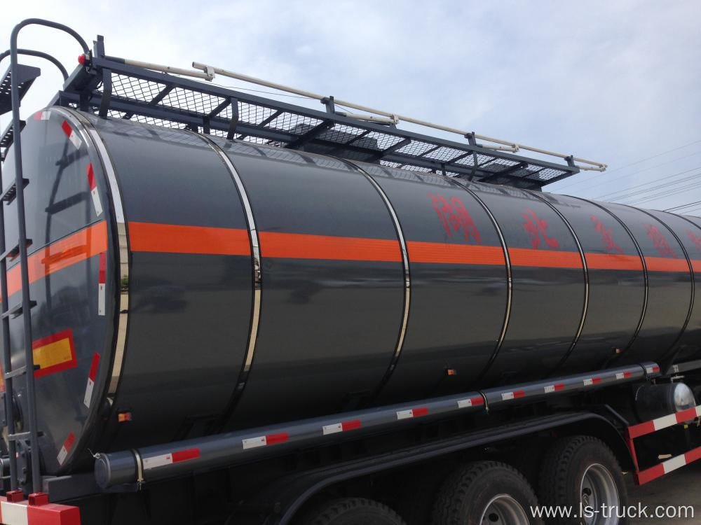 Heating Liquid Asphalt Tank Semi Trailer Insulation Tank