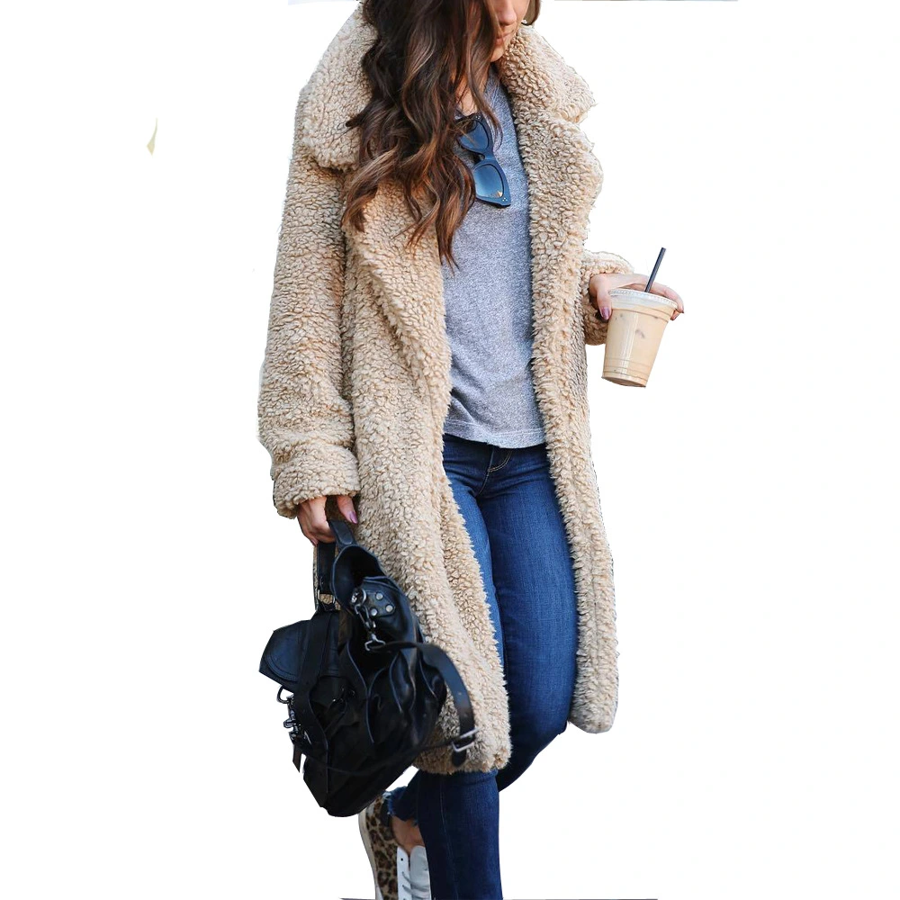 Best Selling Hot Style Fashion Winter Warm Casual Long Coat Women