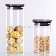 Airtight Glass jar with Plastic lid