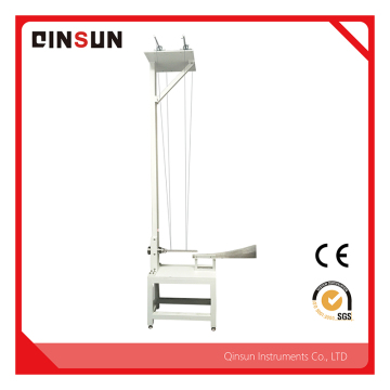 Rubber vertical elasticity testing machine