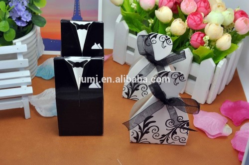 Bride and Groom Ribbon wedding box supplier