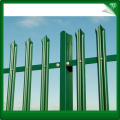 Zielone ozdobne panele ogrodzeniowe ze stali