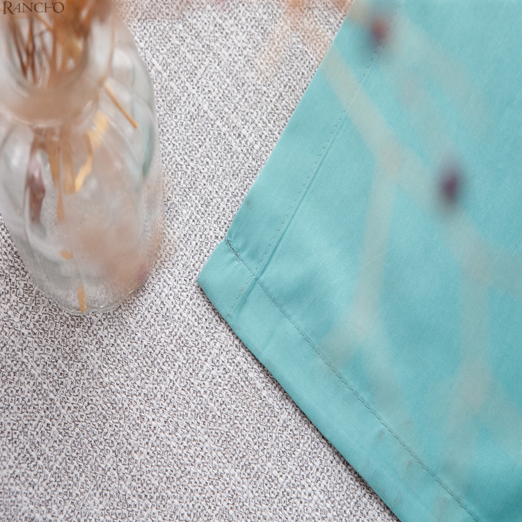 Hot sale blackout curtain window Luxury solid blackout window curtain for the living room