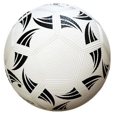 White Color Football Rubber Material for Chirdren Sporting
