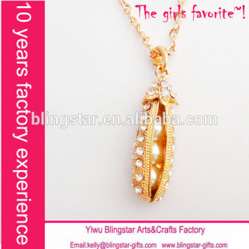 alloy crystal necklace