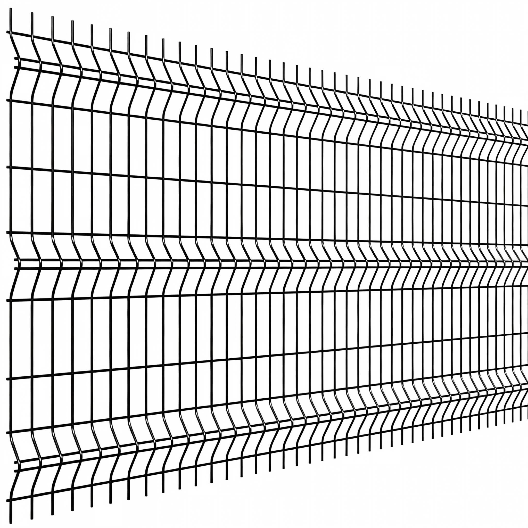 Panel de malla de alambre curvado Curved wire mesh panel