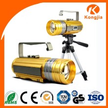 Top Handheld Flashlight 3 Ligh Color LED Torch Emergency Flashing