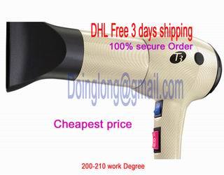 T3 Tourmaline gold Professional Featherweight Ceramic Ionic Hair Dryer