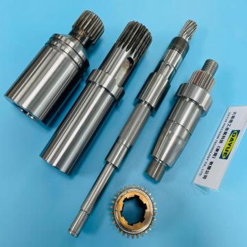 Precision ground splined shafts and grinding bushings