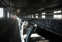 Intelligent low rolling resistance conveyor belt