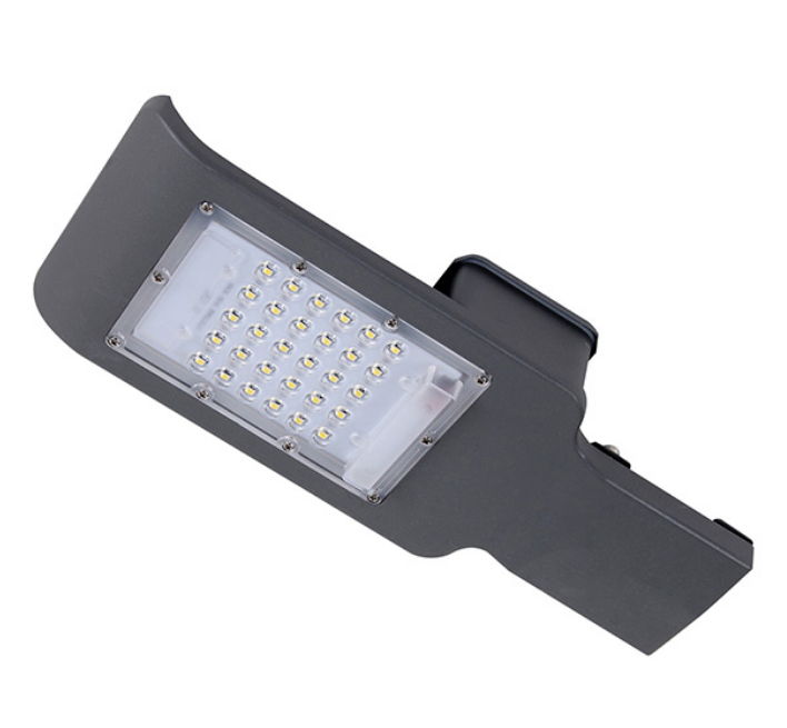 Outdoor LED street light with low light decay