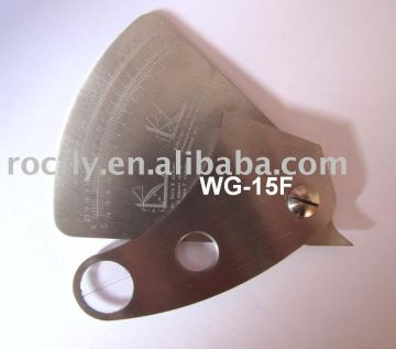 WG-15FG fan-shaped weld gage