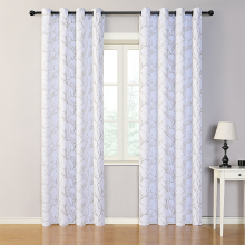 Print Ready Made 3D PVC Modern Window Curtains for Living Room