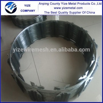 Wholesale precise construction everlasting low price razor barbed wire concertina razor wire