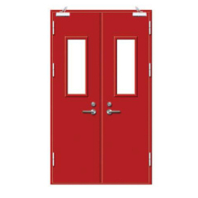 Fire Rated Steel Metal Security Door - Fire-Proof Exit Emergency Fire Exit Door