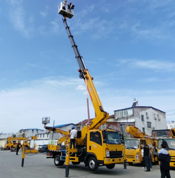 Haowo 30 meter high altitude operation vehicle