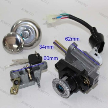 Chinese Gy6 Gas Scooter Moped Ignition Switch Key Sets 50cc-50cc