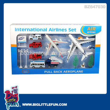 Musical toy airport play set toy