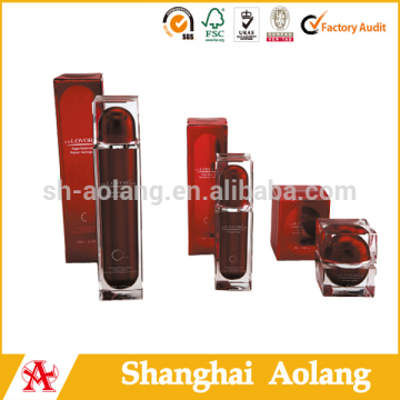 fashion cosmetic packaging box empty cosmetic box