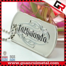 Fashionable low price engraving logo dog tags