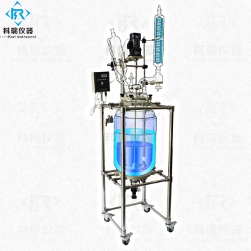 Pharmaceutical Jacketed Reactor / Double Layer Glass Reactor