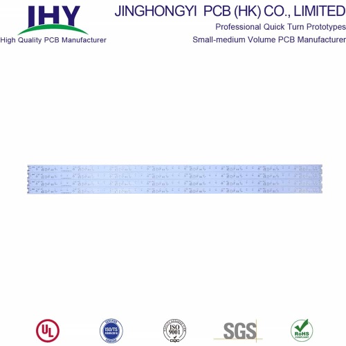 1.0m Fr-4 Material Double-sided LED Light PCB Board