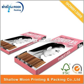 Hot sale cheap hair packaging boxes