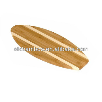 New fish shaped bamboo cutting board