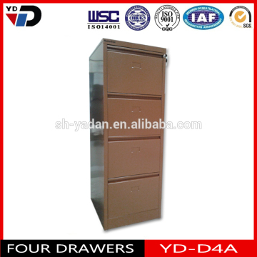 storage cabinet drawer 4 drawer lateral filing cabinet with anti titled lock/ KD