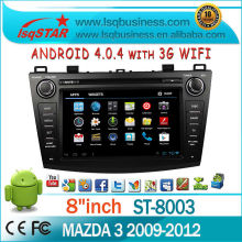 3d  Multimedia Mazda Dvd Gps  With Reverse Camera  For Mazda 3