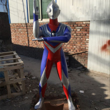 Garden Decoration Life Size Fiberglass Ultraman Statue