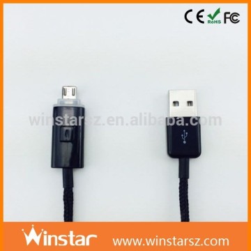 Double speed charge sync cable for Micro USB smart phones