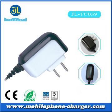 colorful travel charger for htc phone chargers 5V 1A