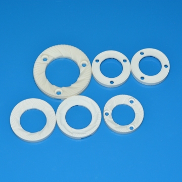 Ceramic flat milling disc for coffee machine