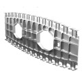Piezas de estructura CNC de aleación de titanio de aeronaves