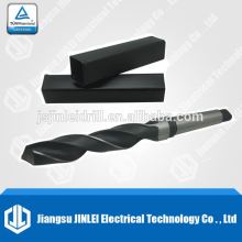 HSS DIN345 Sliver Finished Milled Taper Shank Drill Bits