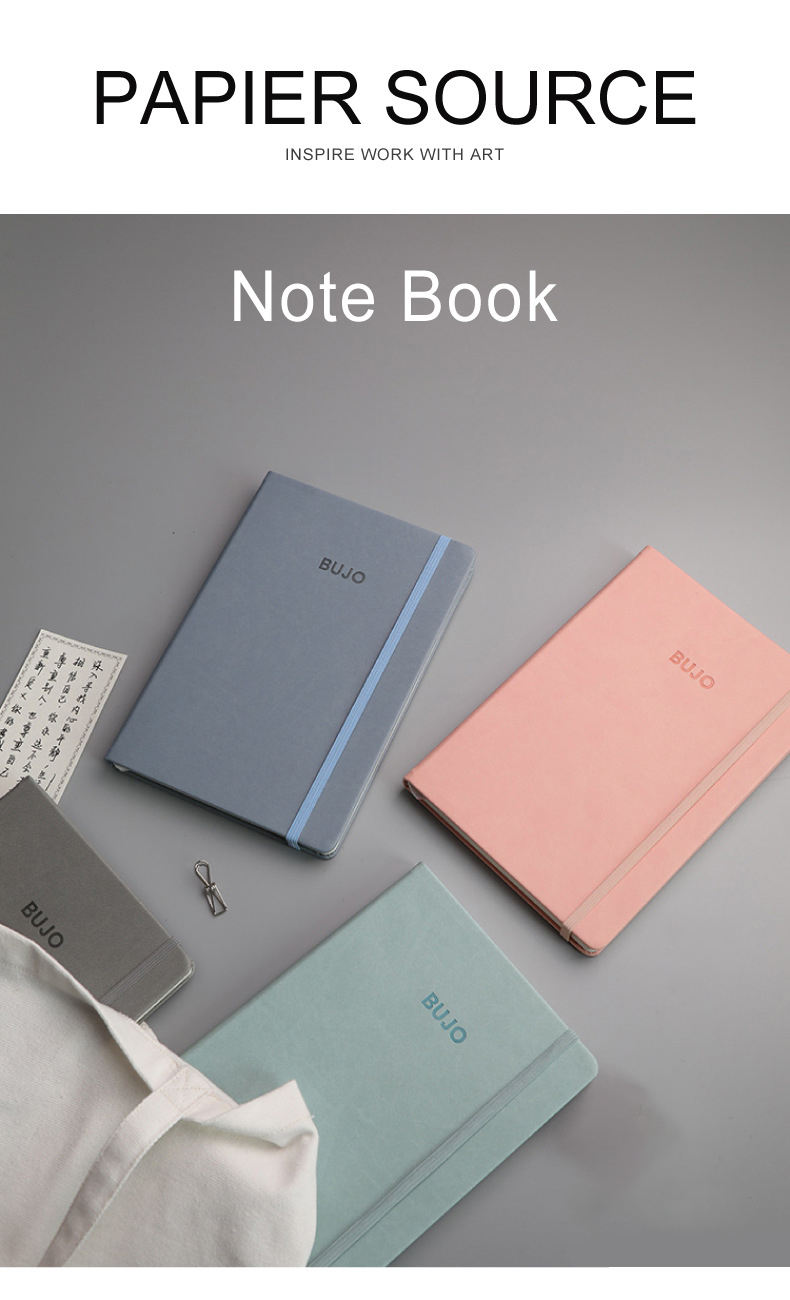 a5 notebook pu leather