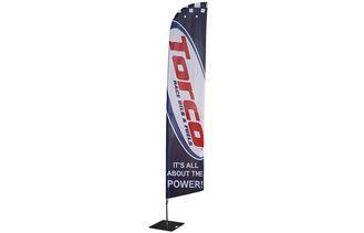 Aluminium / Fiberglass Pole advertising flags and banners ,