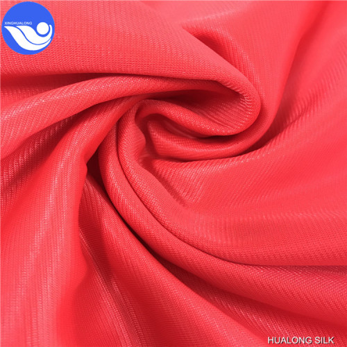 One side brushed super poly of polyester material