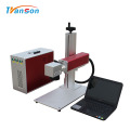 Máquina de marcação a laser de fibra de PVC Raycus 20W