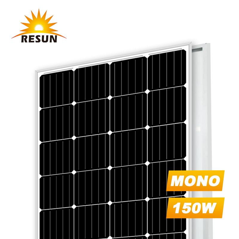 وحدة شمسية الصف 150-170W الألواح الشمسية أحادية