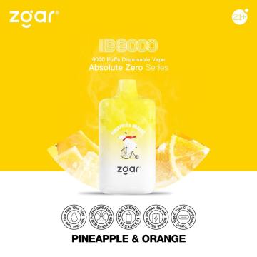 Zgar Az Ice Box-PineApple &amp; Orange