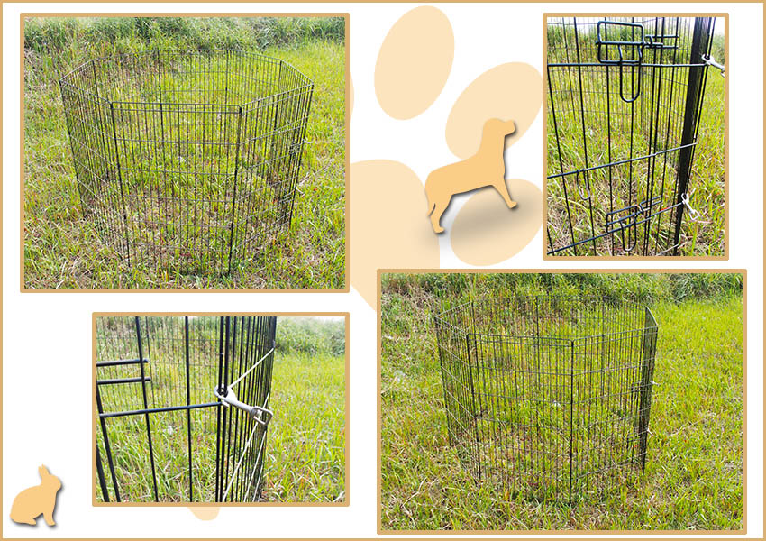 box per cani wire dog playpen