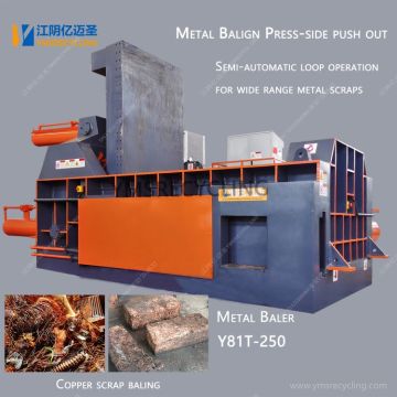 Copper Hydraulic Metal Baler