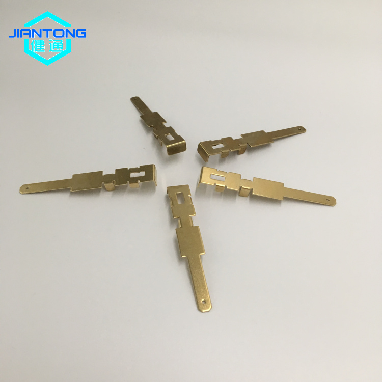 brass stamped electric components for terminal